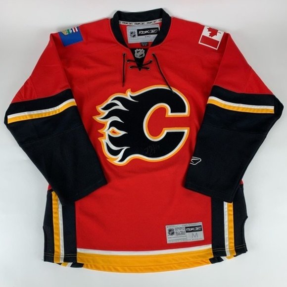 Reebok Other - Signed Rene Bourque Calgary Flames Reebok Jersey